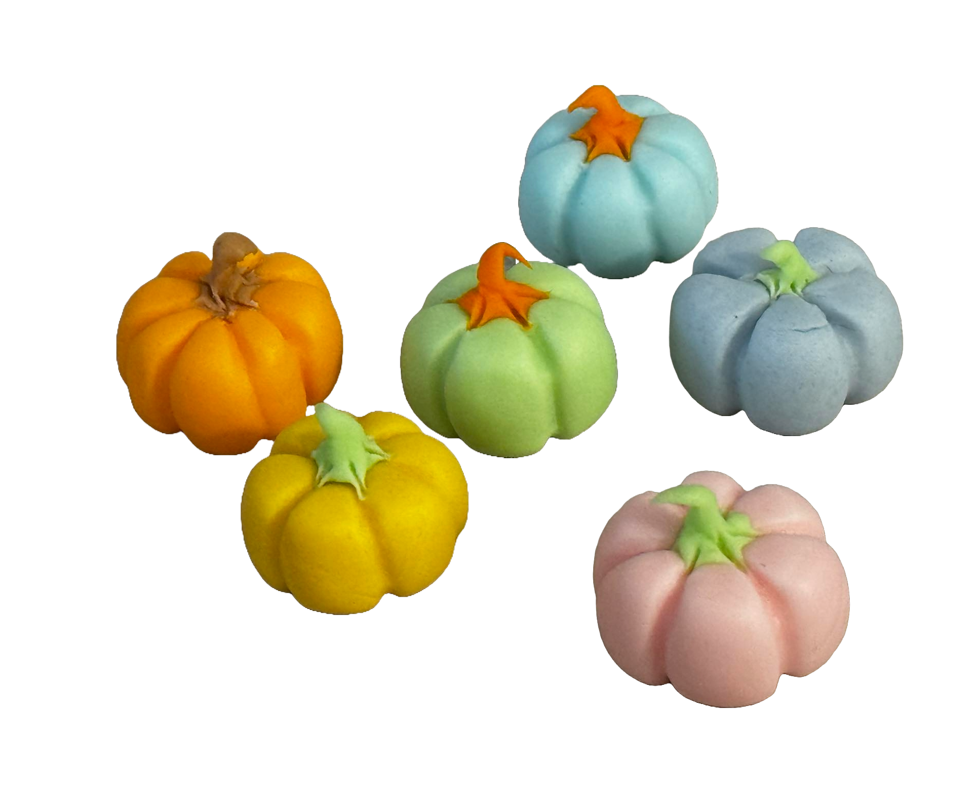 Set mit 6 essbaren Zuckerpastendekorationen, Bostani Zuckerpastendekorationen Naty Shop