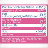Frucht-, Himbeer-, Apfel-, Bananen- und Dinkel-Quetschbeutel – 16 Stück (4er-Packung, je 4 x 90 g), ohne Zuckerzusatz, hergestellt aus Beerenfrüchten und vollwertigem Getreide, ideal für Snacks zum Mitnehmen und zum Selbstverzehr