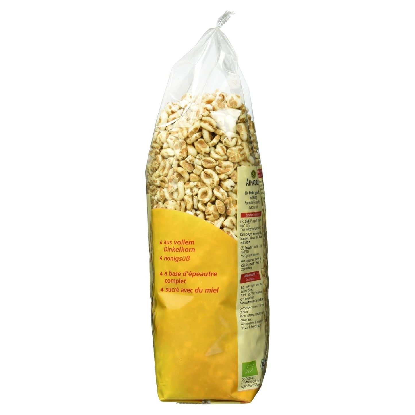 Bio Dinkel Gepuft, 200G Getreide Naty Shop