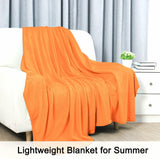 Sourcing Map Gemütliche Decke Decke Tagesdecke Weiche & warme Fleecedecke als Sofadecke Sofadecke Wohnzimmer- und Kuscheldecke Weiche Plüschwolldecke Orange 150X200Cm Betten und Decken Besuchen Sie den uxcell-Store