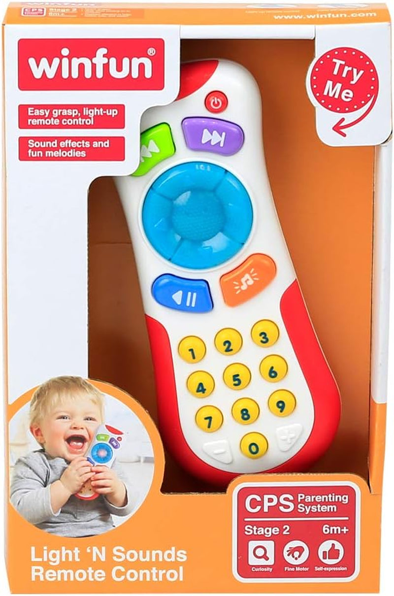 winfun 44722 No Character Mein erster Controller mit Sounds, mehrfarbig, S Babyspielzeug Naty Shop