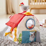 HABA 306383 – Spielwürfel Bauernhof, Multifunktionsspielzeug ab 6 Monaten Babyspielzeug Naty Shop