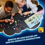 LEGO Dreamzzz Coopers Tiger-Mech und Zeros Hot Rod-Auto, Spielzeugauto für Kinder, Geschenk für 9-jährige Jungen und Mädchen, 2-in-1-Spielset mit Mech und Minifiguren 71497 Bausets Besuchen Sie den LEGO-Store