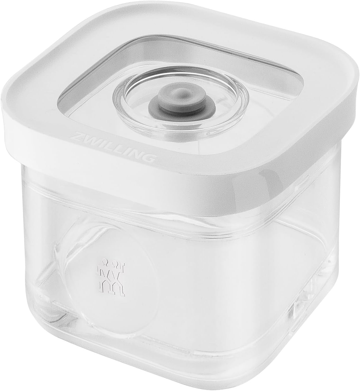 ZWILLING FRESH & SAVE CUBE Box, Größe 2M, modulare und stapelbare Aufbewahrungsbox, hermetische und entleerbare Aufbewahrung, spülmaschinenfest, transparente Frischhalteboxen Naty Shop S