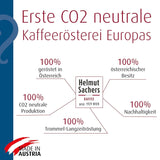 Helmut Sachers Kaffee – Wiener Mischung, Stärke 3/5, 100 % Arabica, ganze Kaffeebohnen, 6 x 500 g Naty Shop