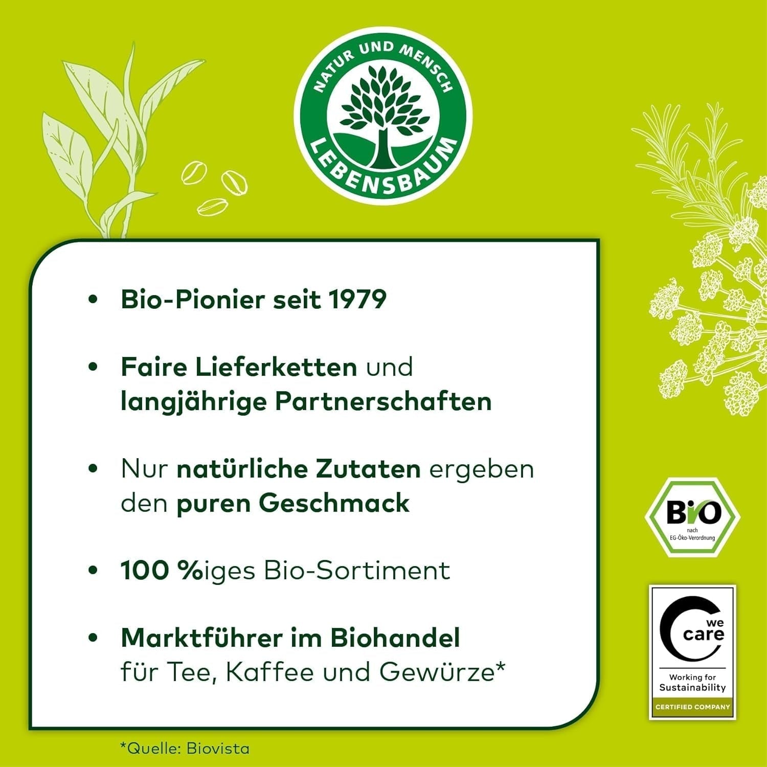 Lebensbaum Earl Grey Classic Schwarztee mit natürlichem Bergamotten- und Zitronenöl, harmonisch, aromatisch, 100 % biologisch, lose, 100 g