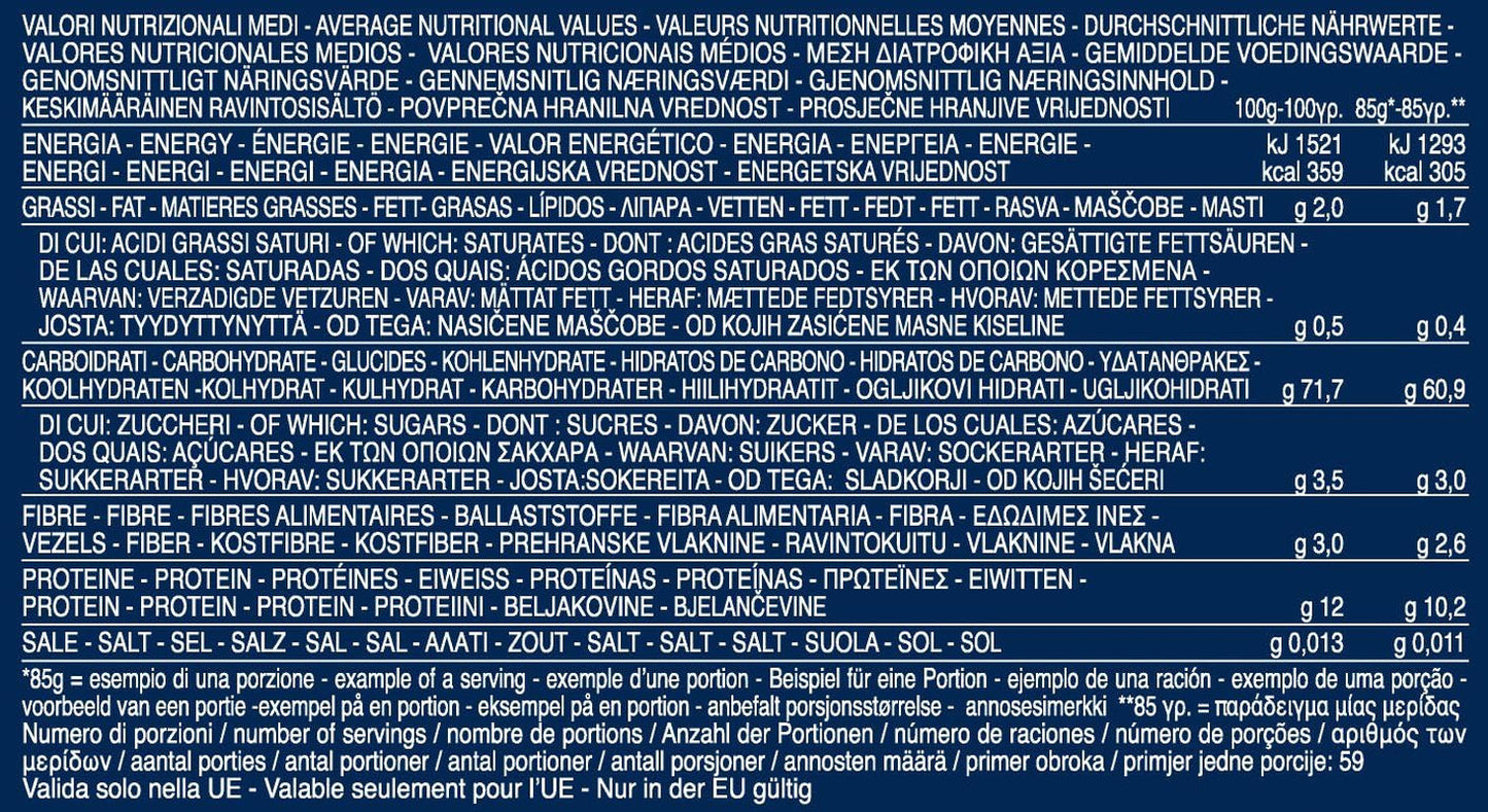 Penne Rigate Barilla Hartweizennudeln n. 73 – 1er-Packung (1x5kg)