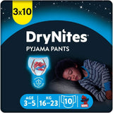 HUGGIES Drynites Nachtwindeln, für Jungen 4-7 Jahre (17-30 kg), 30 Stück Naty Shop 30 Stück 3 - 5 Jahre (16 - 23 kg)