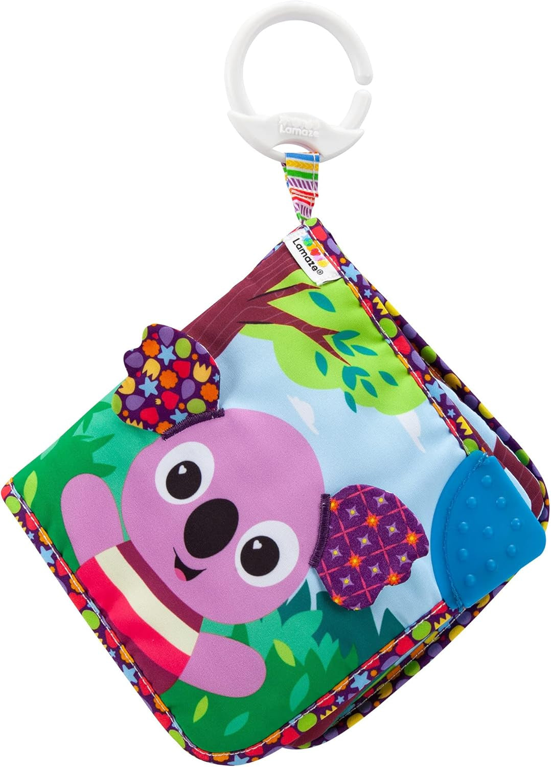 Lamaze Colorful Caterpillar Journey, Spielzeug für Neugeborene, sensorisches Babyspielzeug mit Farben und Geräuschen, Entwicklungsspielzeug für Jungen und Mädchen ab 6 Monaten, L27463 Baby Toys Naty Shop Walla Koala Soft Book