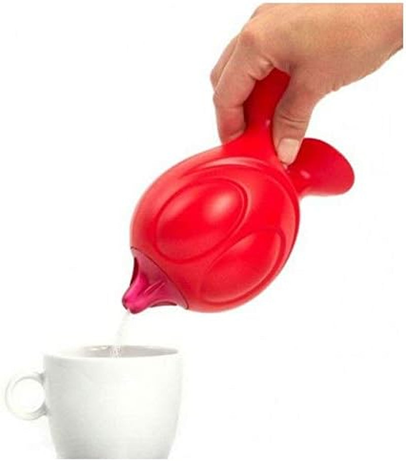 Alessi Zuckerspender „GINO ZUCCHINO“ aus thermoplastischem Harz, rot