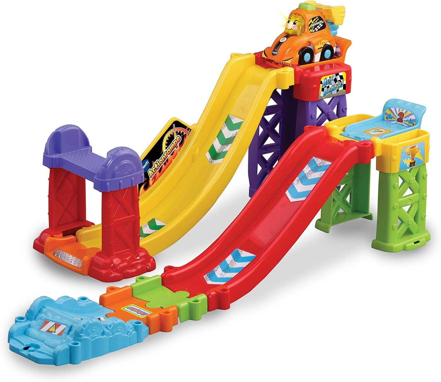 Vtech Electronics 80-527504 TUT Baby-Flitzer-Actionrampe Babyspielzeug Naty Shop