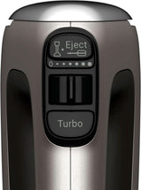 Tefal HT650E Power Mix Silence Handmixer | 600 Watt | Variabler Geschwindigkeitsregler | Turbo- und Auswurf-Funktion | Extremer Freizeitmotor | inkl. 2 Rührbesen und 2 Knethaken | Wheat Kitchen Naty Shop