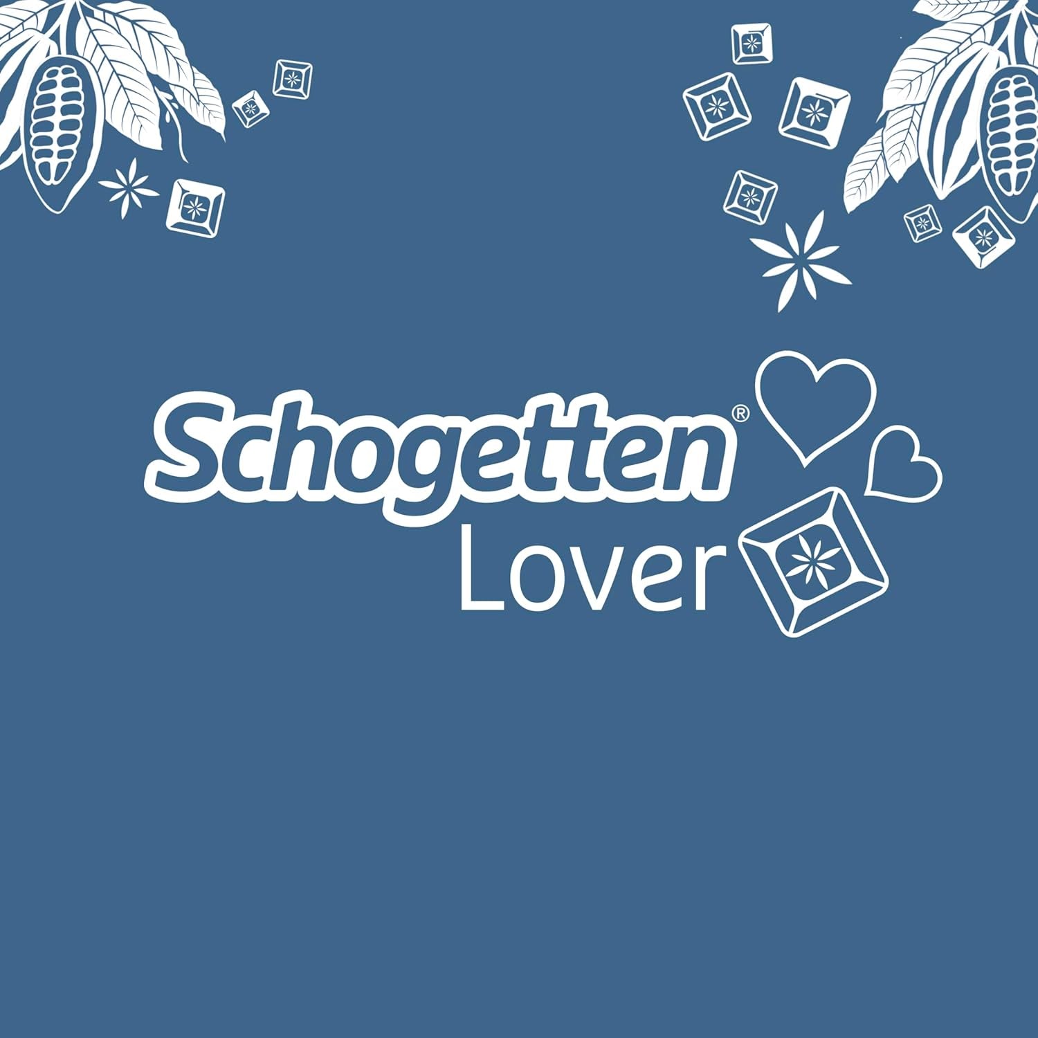 Schogetten Nougat Schokoriegel 100g, einzeln portioniert. Eine Freude. Stück für Stück.
