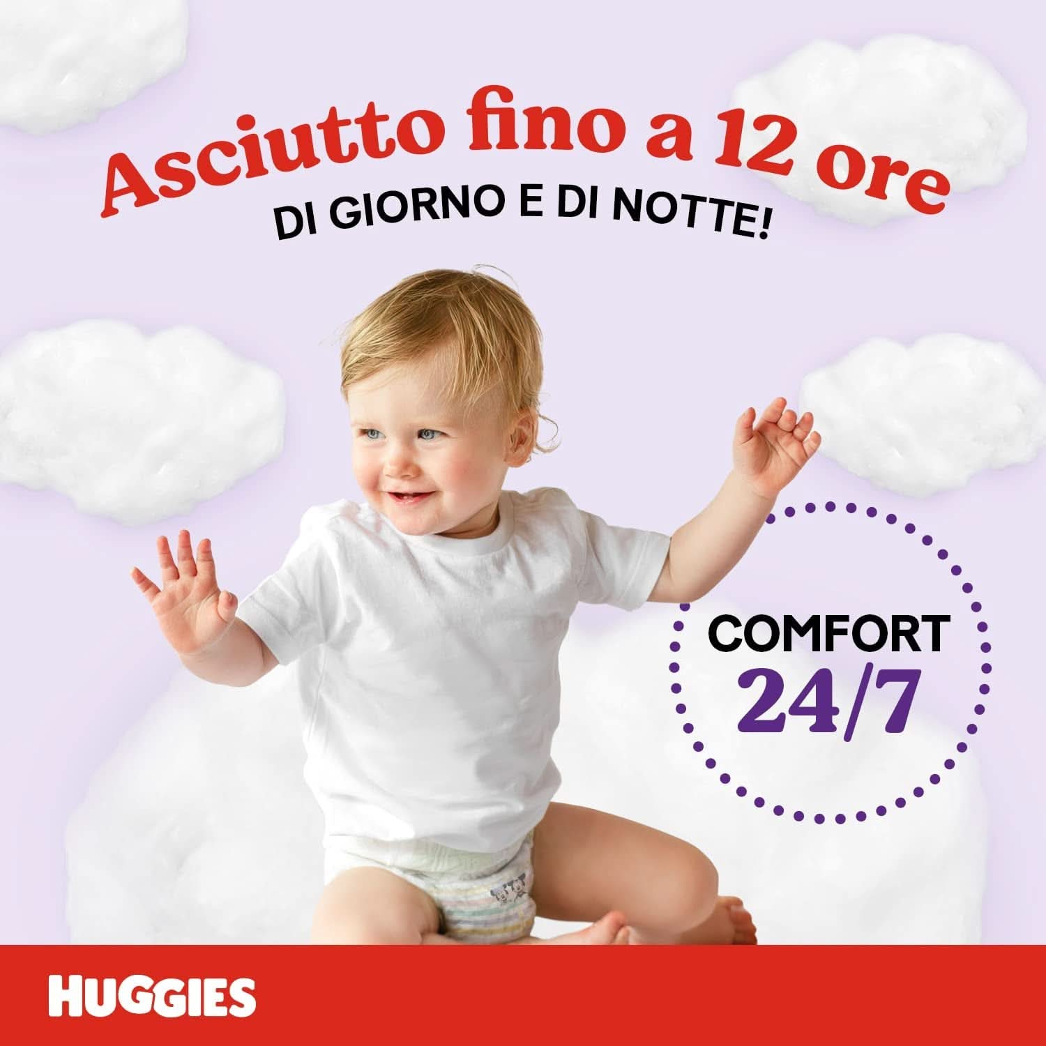Huggies Ultra Comfort Windelhosen, Größe 6 (15-25 kg), 52 Windeln Naty Shop