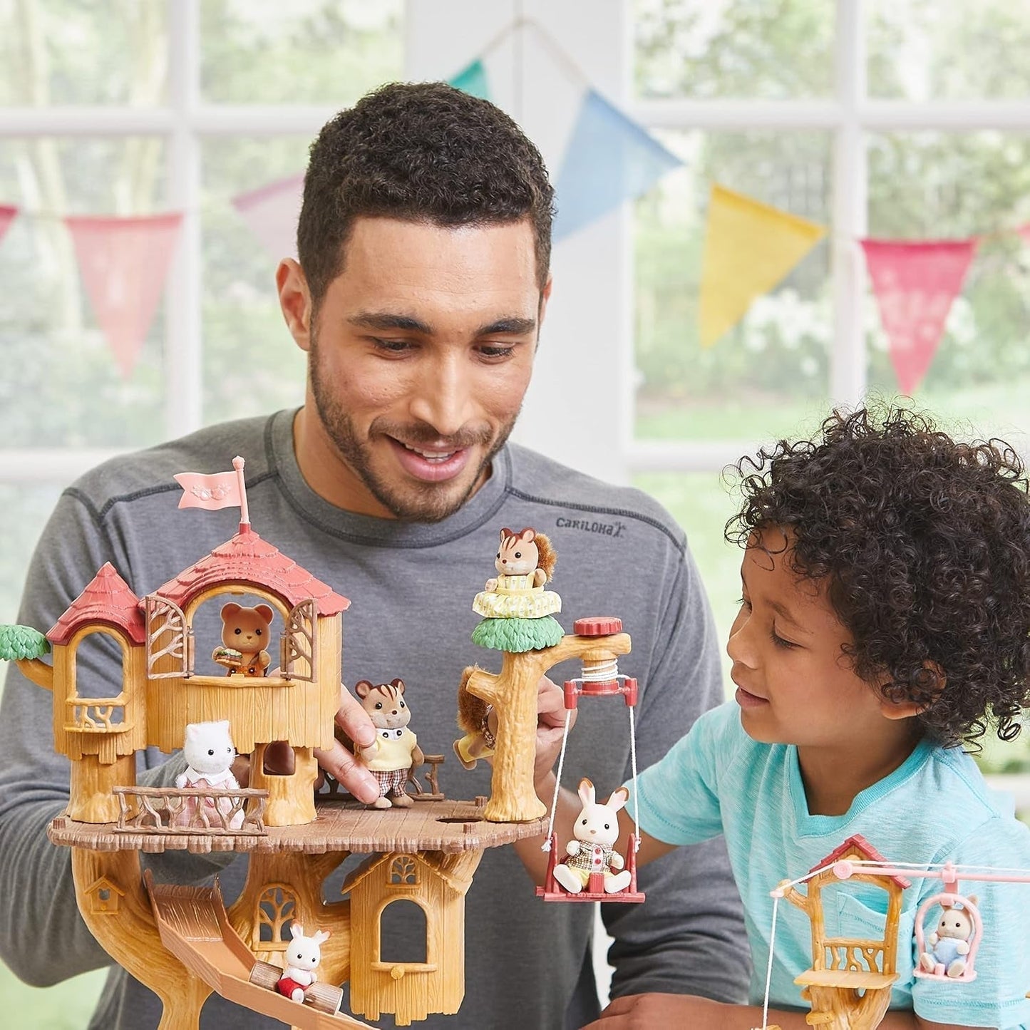 Sylvanian Families 5494 Adventure Tree House – Puppenhaus-Spielset Puppenhäuser Naty Shop