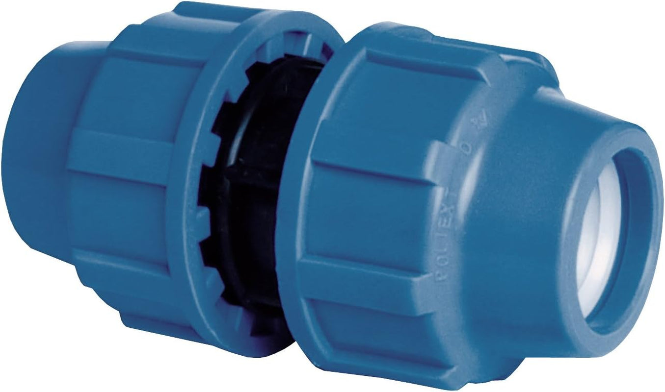 Cornat Bewässerungssystem-Kupplung T610032, für PE-Rohr, Ø 32 mm, Polypropylen, für Kaltwasser