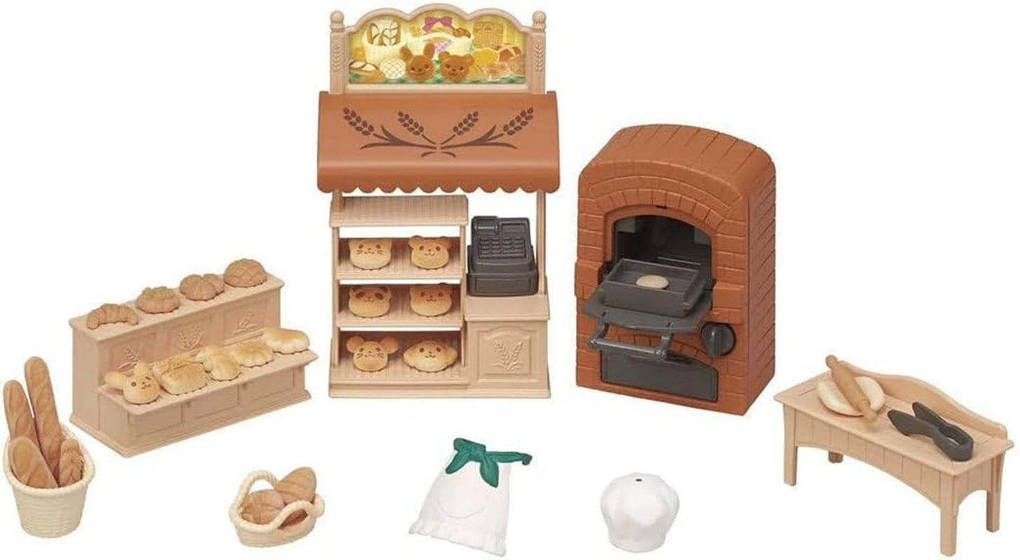 Sylvanian Families 5536 Starter House Bakery Set – Puppenhaus-Spielset Puppenhäuser Naty Shop