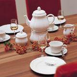 Villeroy & Boch Manoir Milchbecher, 250 ml, Höhe: 9,1 cm, Premium Porzellan, weiß