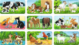 Ravensburger Puzzle für Kinder – 05072 Bauernhoftierfamilien – Mein erstes 9x2-Puzzle – Puzzle für 2-Jährige Puzzle Naty Shop