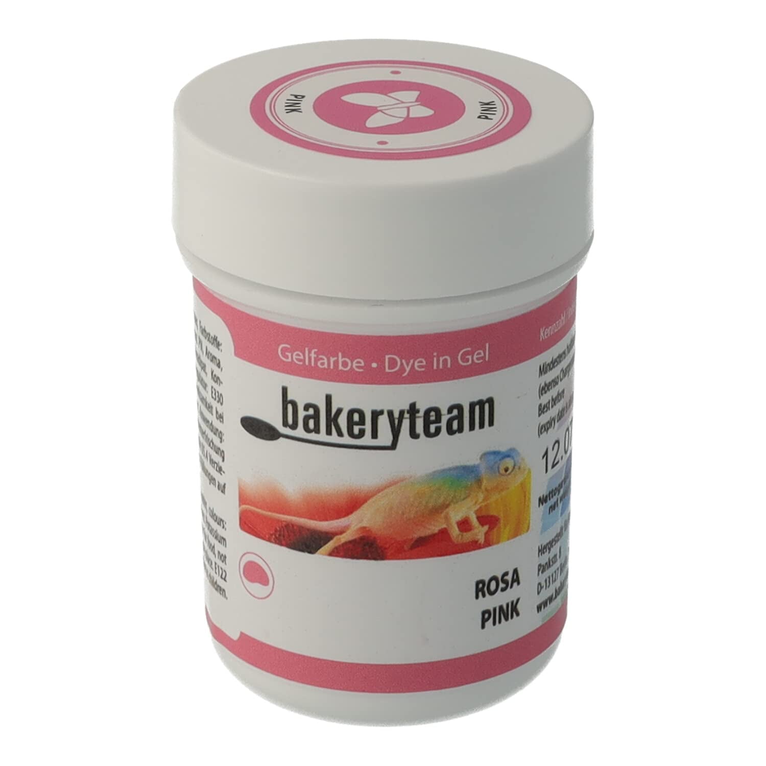 Bakeryteam Lebensmittelfarbgel zum Zuckerguss, hellgelb, 35 g
