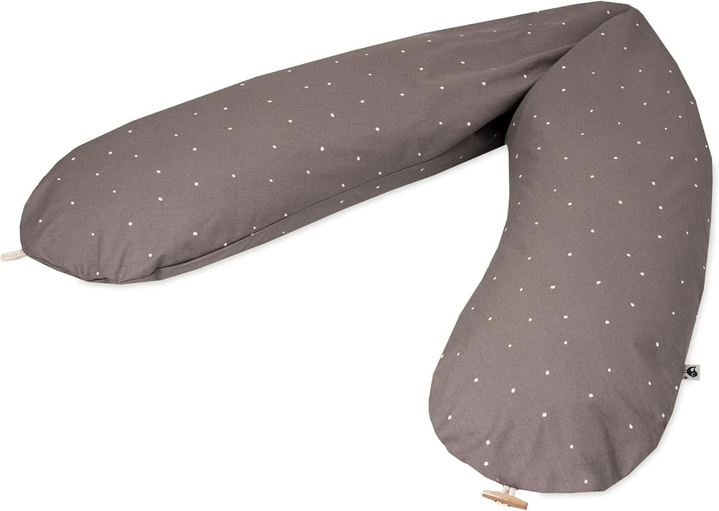 Julius Zöllner Bio-Stillkissen 190 cm, Füllung 42 Liter Eps-Mikroperlen, hergestellt in Deutschland Zubehör Essen und Stillen Baby Naty Shop Wild Dots