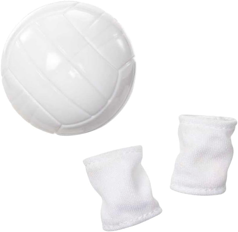 Barbie Made to Move – Volleyball-Spielerpuppe mit T-Shirt und Ball – 22 Gelenke für realistisches Spielen, inklusive Volleyball und Sportbekleidung, HKT72 Naty Shop Dolls