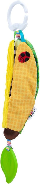 LAMAZE Bea die Banane, Clip-on-Kinderwagen und Kinderwagen-Neugeborenenspielzeug, sensorisches Babyspielzeug mit Farben und Geräuschen, Entwicklungsspielzeug für Jungen und Mädchen von 0–24 Monaten, gelbes Babyspielzeug Naty Shop