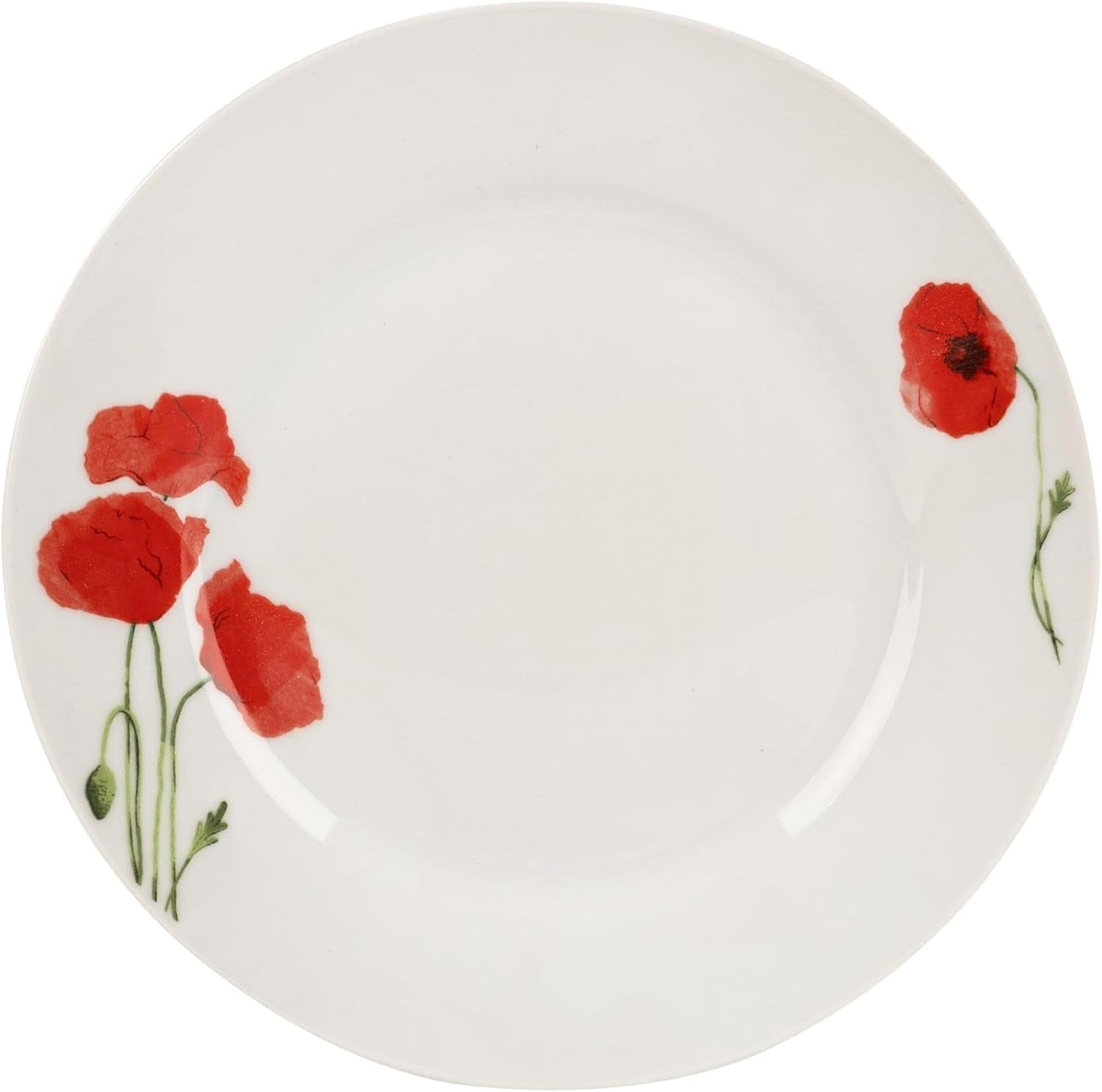 Geschirr-Set für 6 – 18-teilig – Porzellan-Geschirr-Set – weißes Geschirr-Set – Schüssel- und Teller-Set – modernes Geschirr – Teller – Tischservice – Geschirr-Set für 6