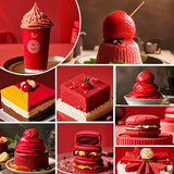 Rote Lebensmittelfarbe, 26 g konzentrierte Lebensmittelfarbe, Lebensmittelfarbe auf Ölbasis, zuckerfreie konzentrierte Lebensmittelfarbe, flüssige Backlebensmittelfarbe – für Kakaobutter, Buttercreme