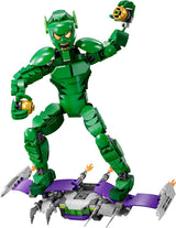 LEGO Marvel Green Goblin Baufigur, Superschurke, bewegliches Bauspielzeug für Kinder ab 8 Jahren, Jungen und Mädchen, Spider-Man-Universum-Set mit Schiebereglern und Kürbisbomben, Superhelden-Geschenkidee 76284 Bausets Besuchen Sie den LEGO-Store