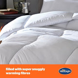 Silentnight Warme und gemütliche Bettdecke – 15 Tog – Einzelbett 135 x 200 cm Bettdecken und Steppdecken Naty Shop