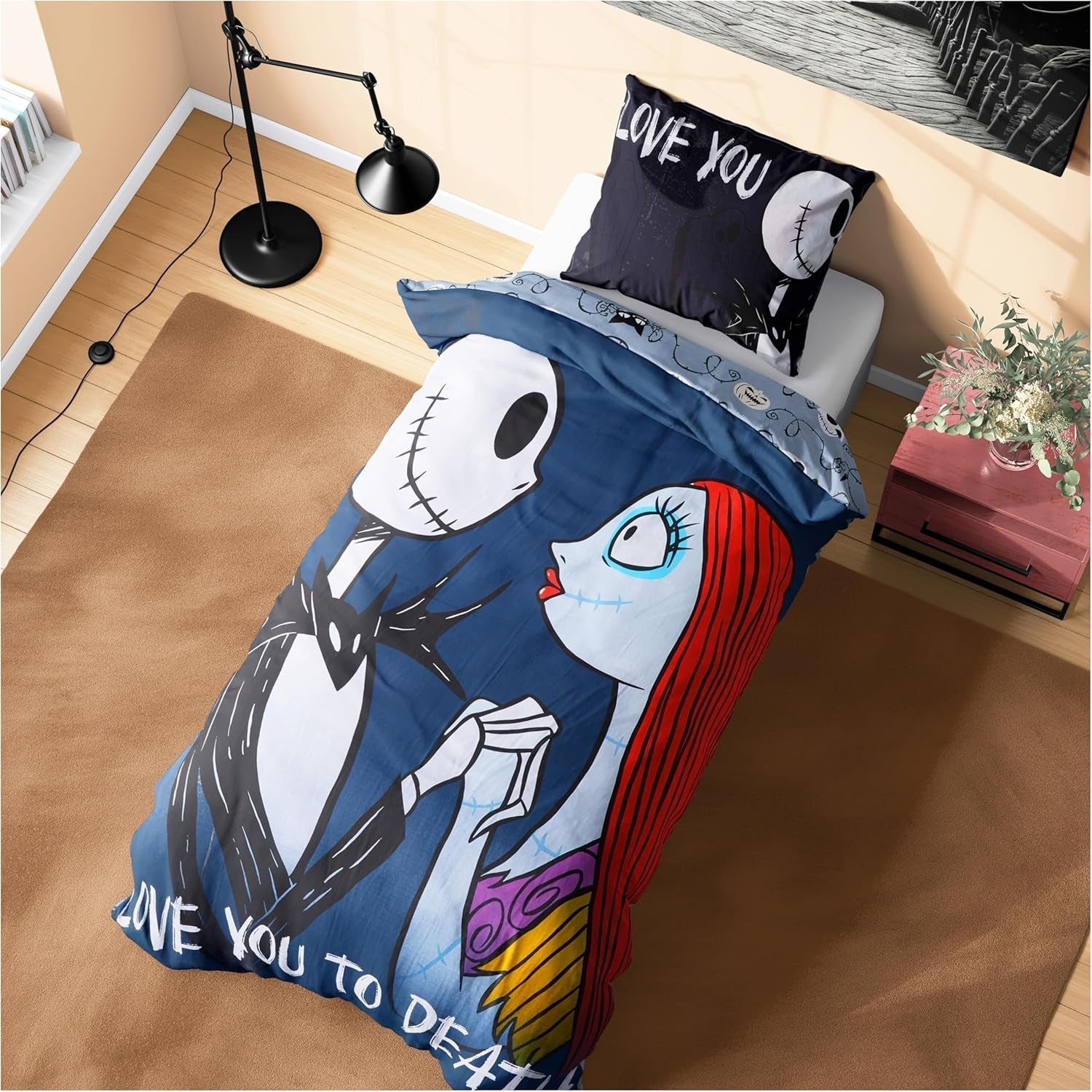 Bettwäsche für Kinder und Jugendliche Bettwäsche – Kinder Naty Shop Black Jack Sally – Single