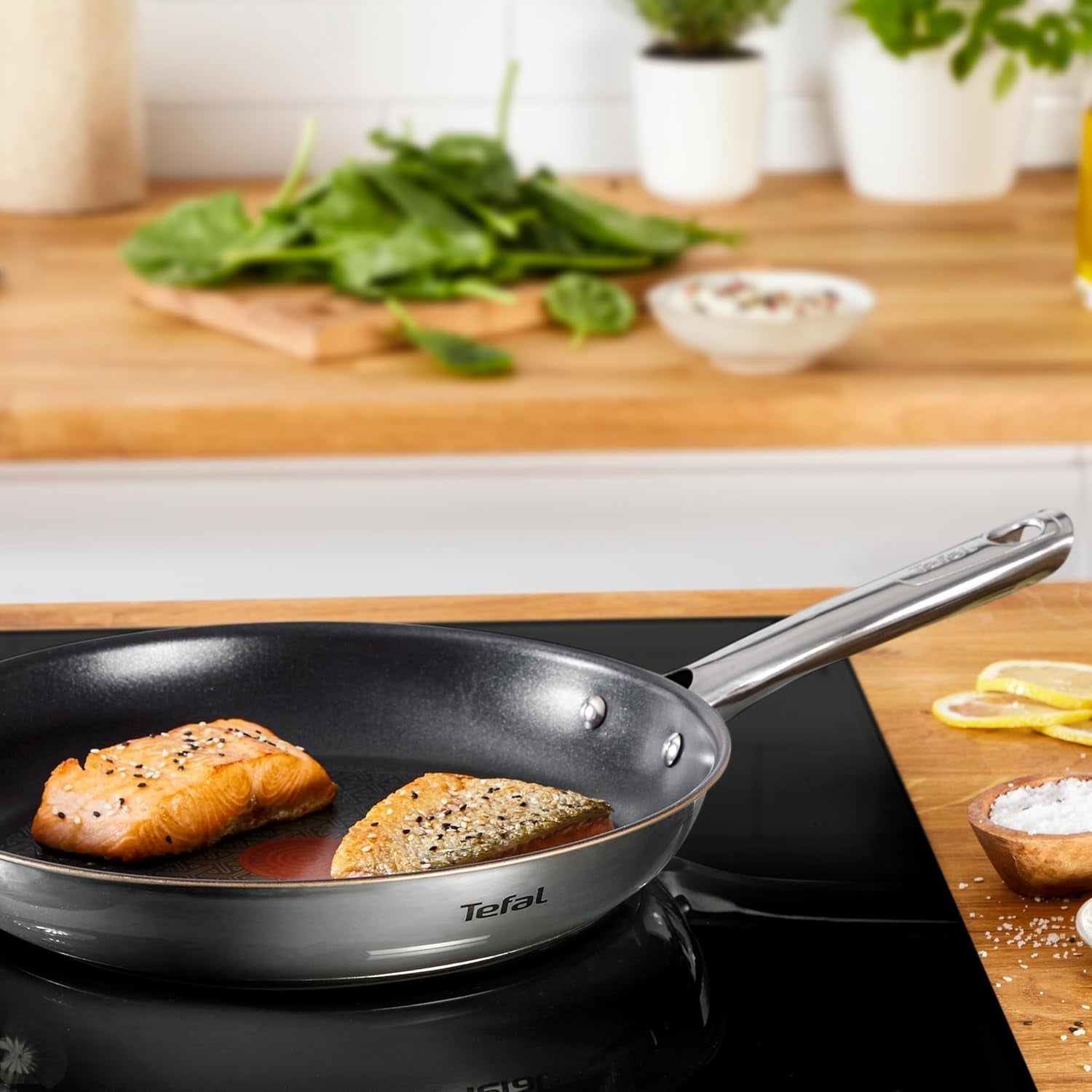 Tefal Duetto, Temperaturanzeige Thermo-Spot Töpfe und Pfannen Naty Shop