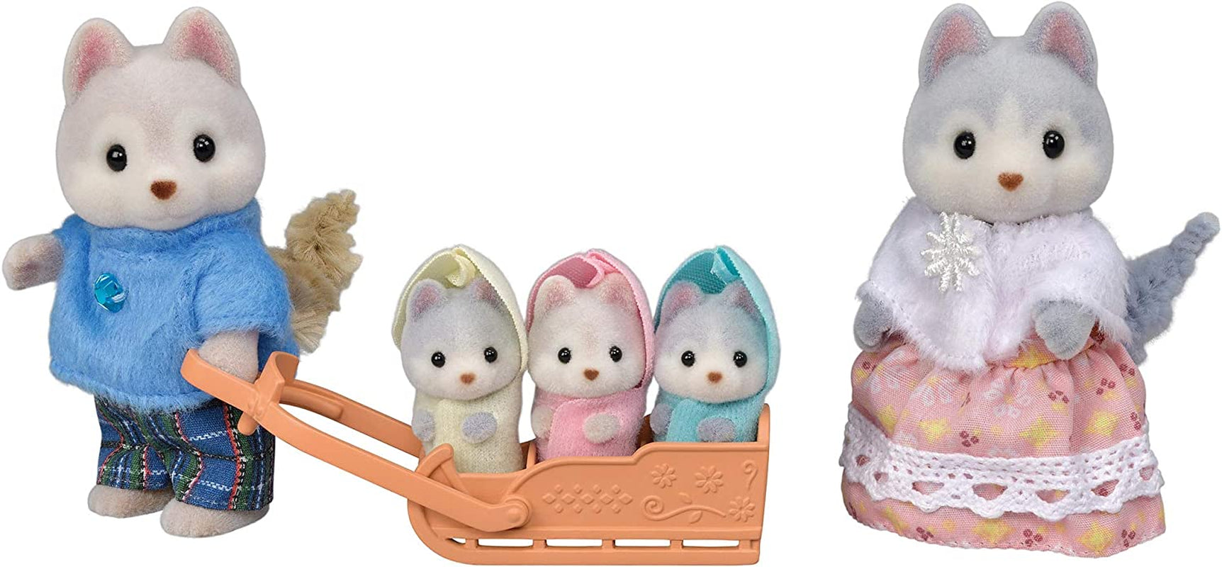 Sylvanian Families L5636 Husky Family Dolls Naty Shop Standardtitel