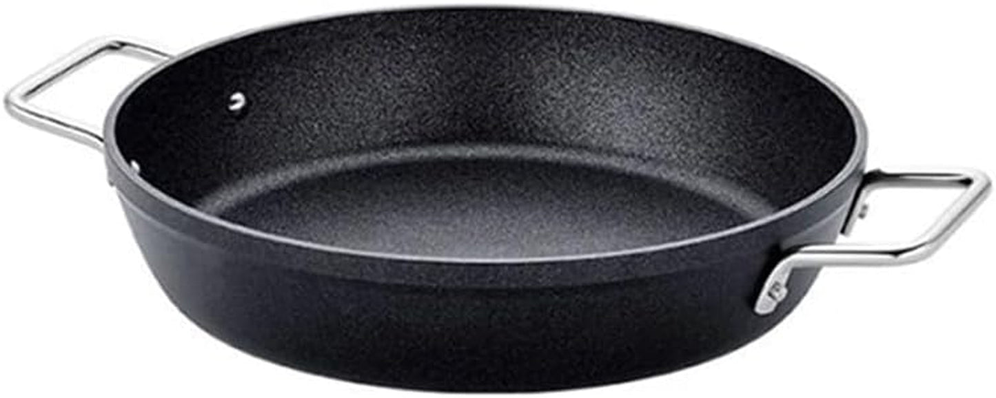 Fissler Adamant, Servierpfanne, Aluminium, antihaftbeschichtet, hoher Rand, kratzfest – Induktionstöpfe und Pfannen Naty Shop Neues Modell 28 cm