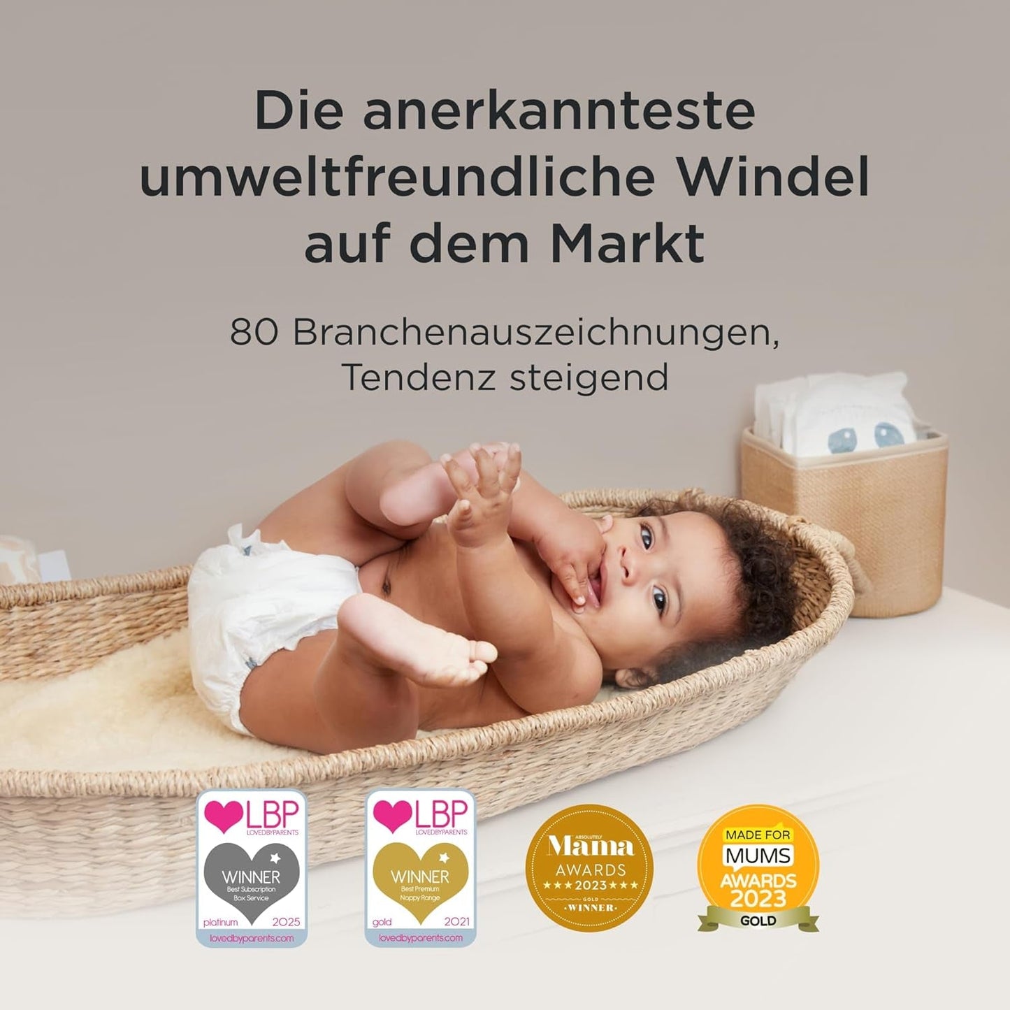 Kit & Kin Premium-Windeln, Größe 4 (9–14 kg), 128 Stück, pflanzlich und hypoallergen, zuverlässiger Auslaufschutz, vegan und frei von Tierversuchen