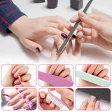 Nail Art Pinsel Und Dekorationen Set,Nail Art Dekoration Zubehör Set,15 Pcs Pinsel,5 Blätter Nagelsticker,5 Pcs Dotted Pen,Strasssteine ​​​​Nägel,Ultra Dünn Nagel Paillettes Für Nagelkunst Maniküre