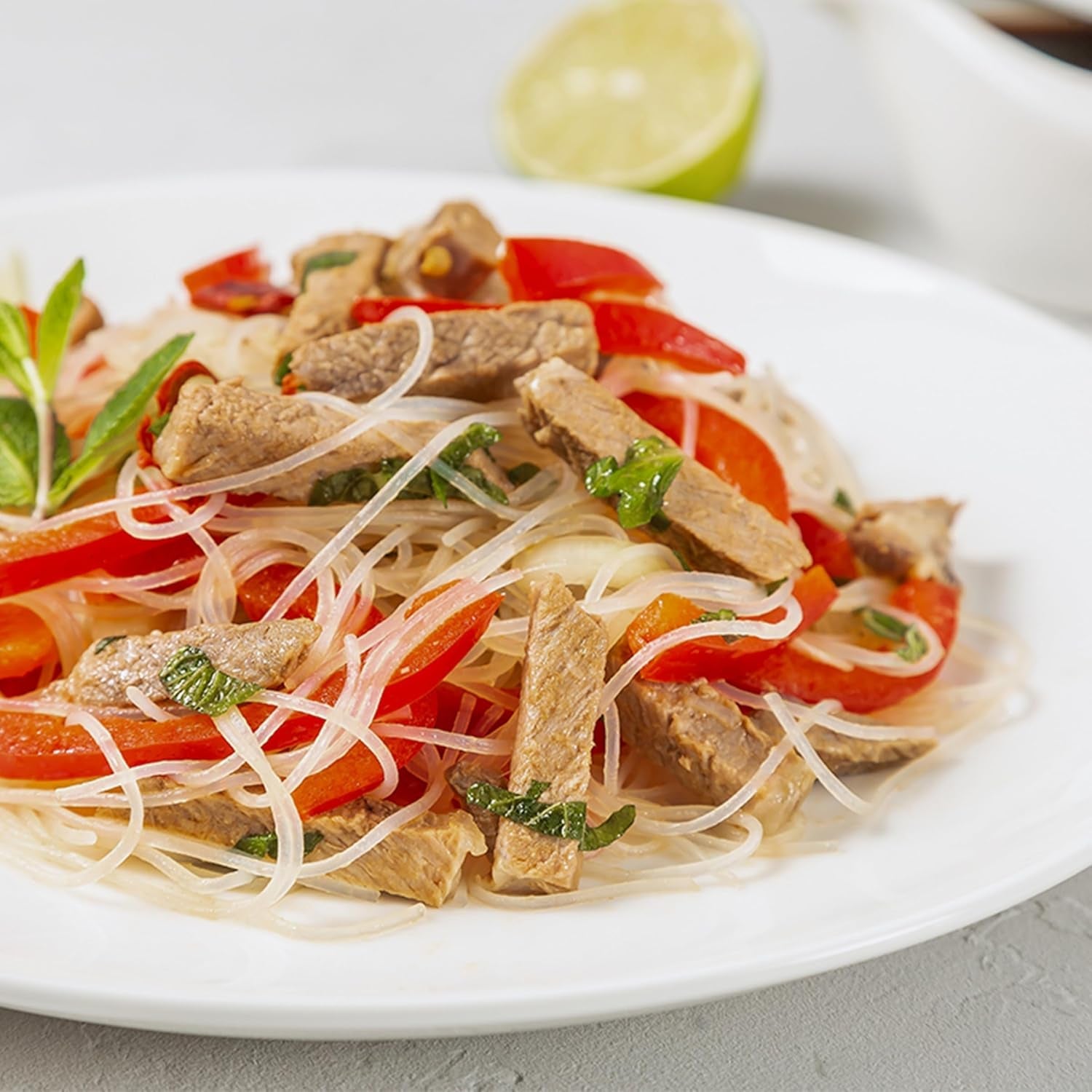 Bioasia Bio-Glasnudeln – Lange Glasnudeln aus Bio-Erbsenstärke – natürlich vegan und glutenfrei – 1 x 100 g