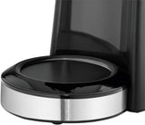 WMF Bueno Espressomaschine mit Glaskaraffe, Filterkaffee, 10 Tassen, Ein-/Aus-Taste, Anti-Tropf-System, oszillierender Filter, automatischer Stopp, Heizplatte, 1000 W