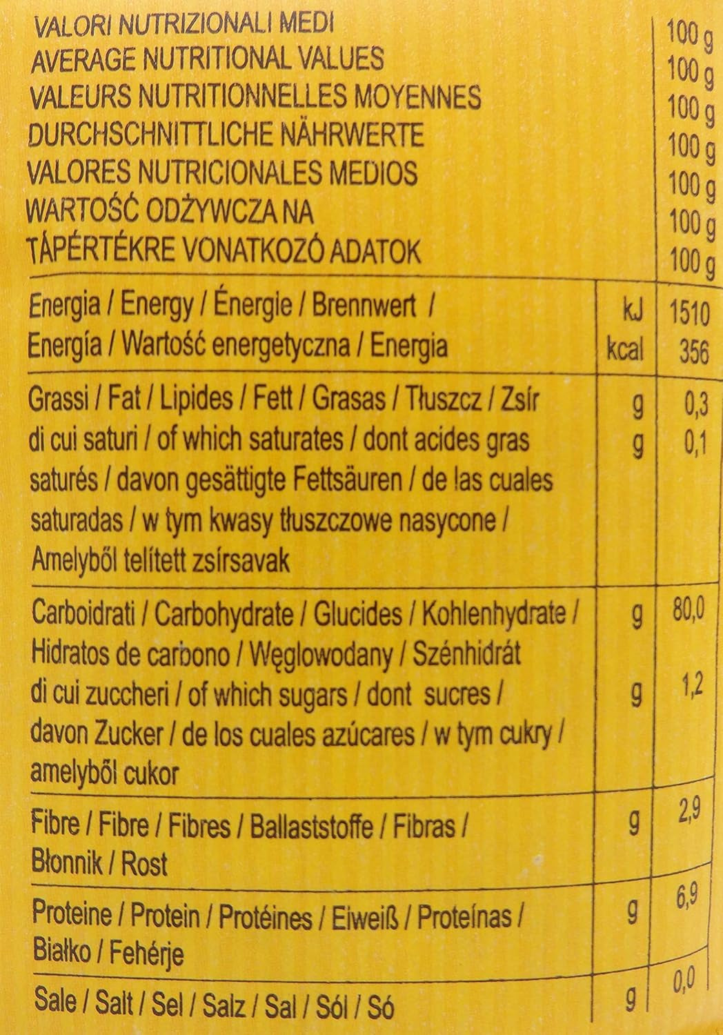 Glutenfreie Pasta Mezze Penne mit Mais und Reis, 400 g