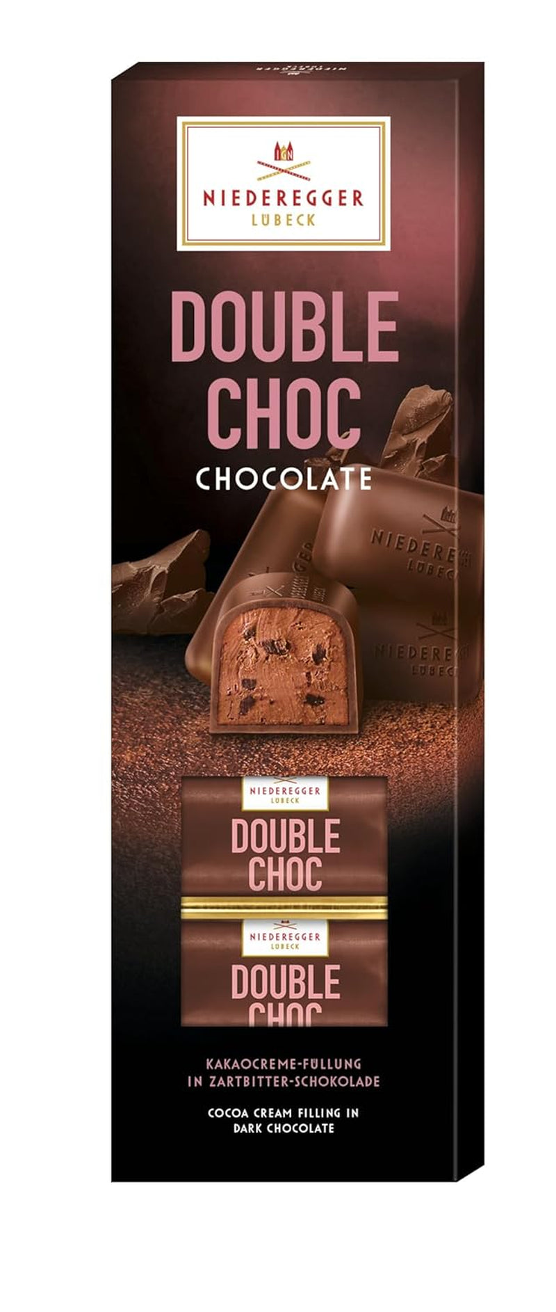 Niederegger Classic Pralinés 'Double Choc' 100g