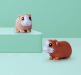 Simba Evi Love Guinea Pigs Spielpuppe mit zwei Meerschweinchen und Haus, Wasserflasche und Karotten, 12 cm, ab 3 Jahren