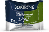 Caffè Borbone Respresso, leichte Kaffeemischung, 50 % weniger Koffein als die blaue Mischung – 50 Kapseln – kompatibel mit Nespresso®* Haushalts-Espressomaschinen