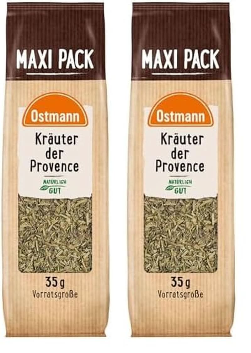 Ostmann, mediterrane Kräutermischung für Eintöpfe, Pizza und Pasta, 35 Gramm Naty Shop 2 x 35 Gramm