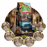 Geröstete Kaffeebohnen Italiana Bellagio 1kg | 80 % Arabica und 20 % Robusta | mit einem Hauch von Nüssen und dunkler Schokolade | frisch geröstet, säurearm | für Kaffeemaschinen | Blauer Orca-Kaffee