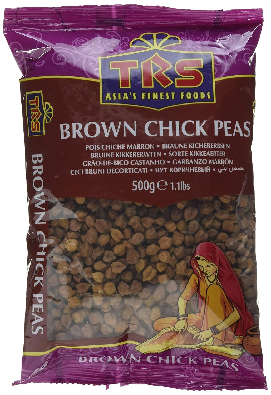 TRS - Braune Kichererbsen - (1 x 500g)