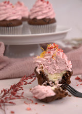 RUF Bio-Lebensmittelfarbe Zuckerwatte rosa mit Agavensirup zum Einfärben von Zuckerguss und zum Dekorieren von Kuchen, glutenfrei und vegan, 1 x 25g