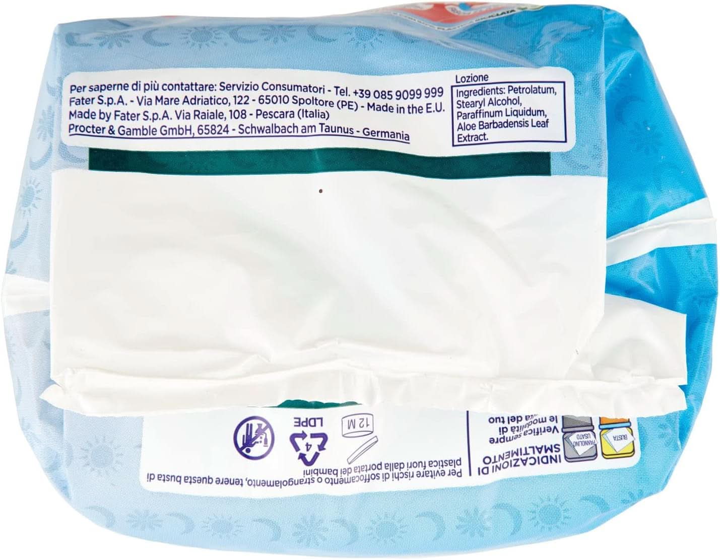 PAMPERS Sole & Luna Junior Neoprenanzug, 14 Stück Naty Shop