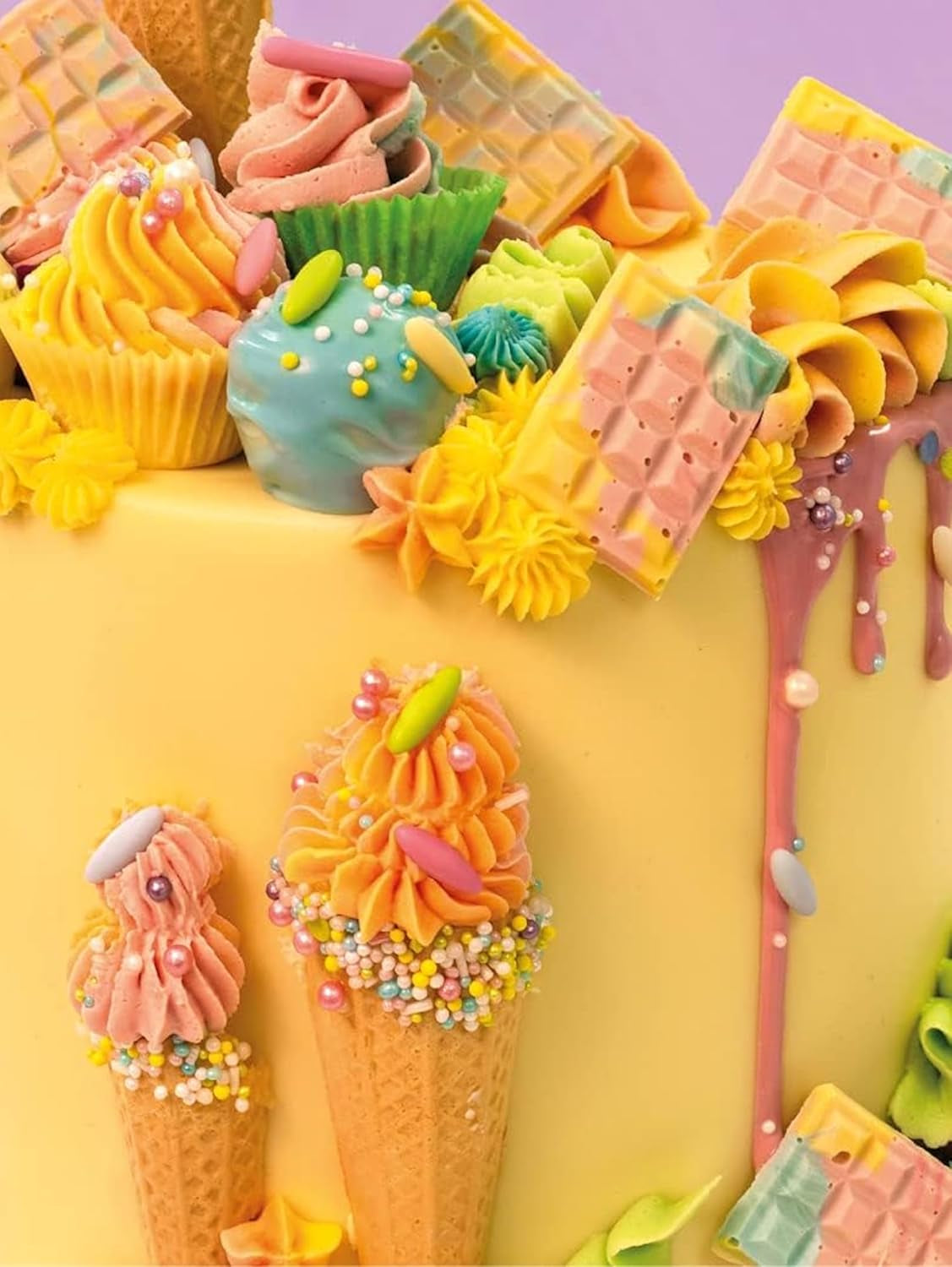 Sugarflair Pastel Mixer Lebensmittelfarbe auf Ölbasis, weiß – Lebensmittelfarbe für Schokolade, Buttercreme, Zuckerpaste und alle fettlöslichen Lebensmittelzutaten – 30 ml