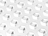 ZWILLING Z-Cut quadratische Reibe, Mehrzweck-Schäler mit Edelstahlklinge, Naty Shop